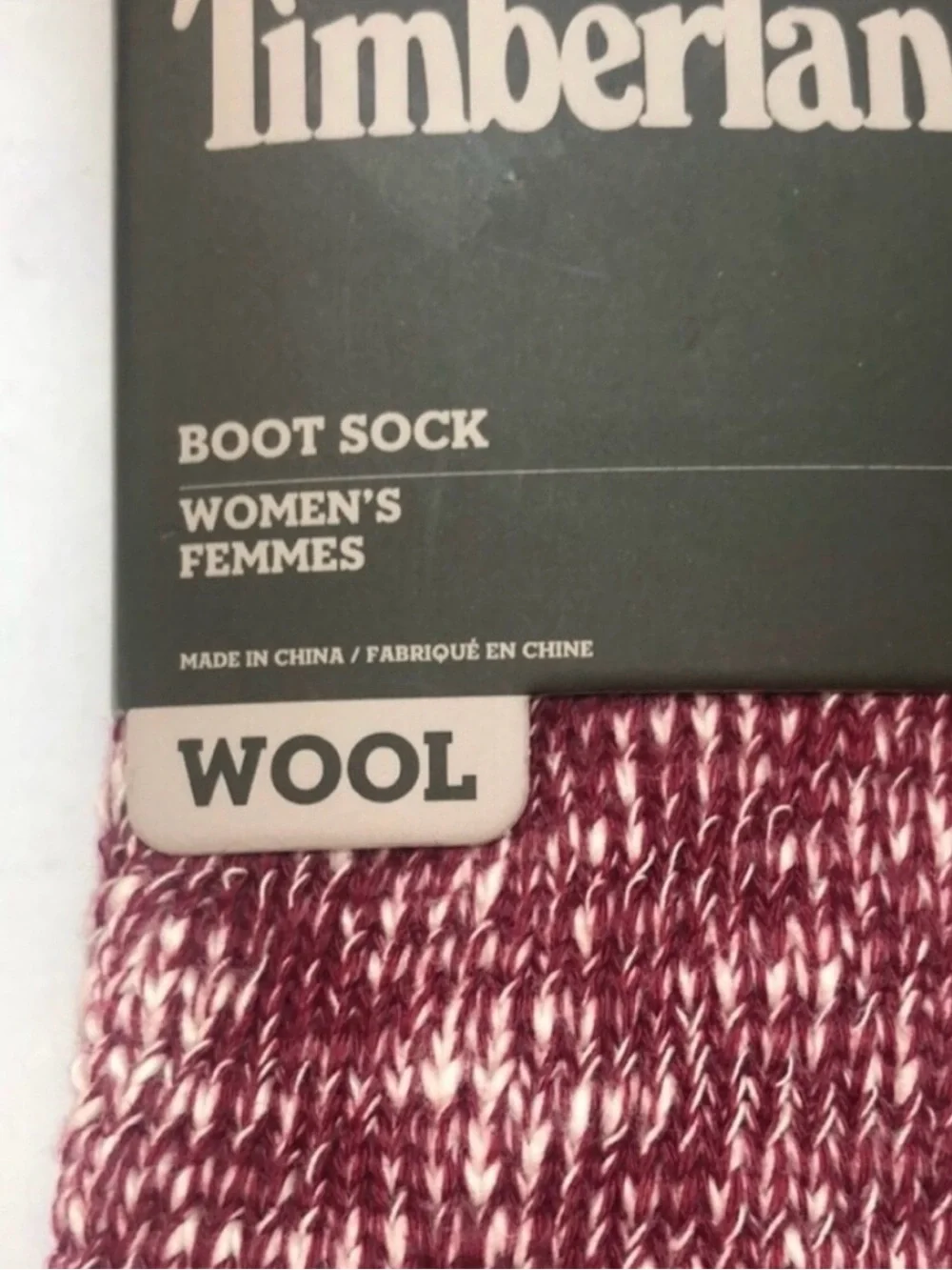 Timberland wool blend